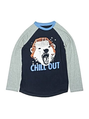 Gap Kids Outlet 3/4 Sleeve T-Shirt (view 1)