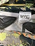 Teeki Print Yellow Green Active Pants Size XS - photo 4
