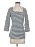 Who What Wear Gray 3/4 Sleeve Top Size S - photo 1