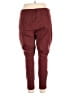 Susan Graver Solid Burgundy Active Pants Size XL - photo 2
