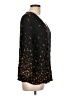 Old Navy Black 3/4 Sleeve Blouse Size L - photo 4