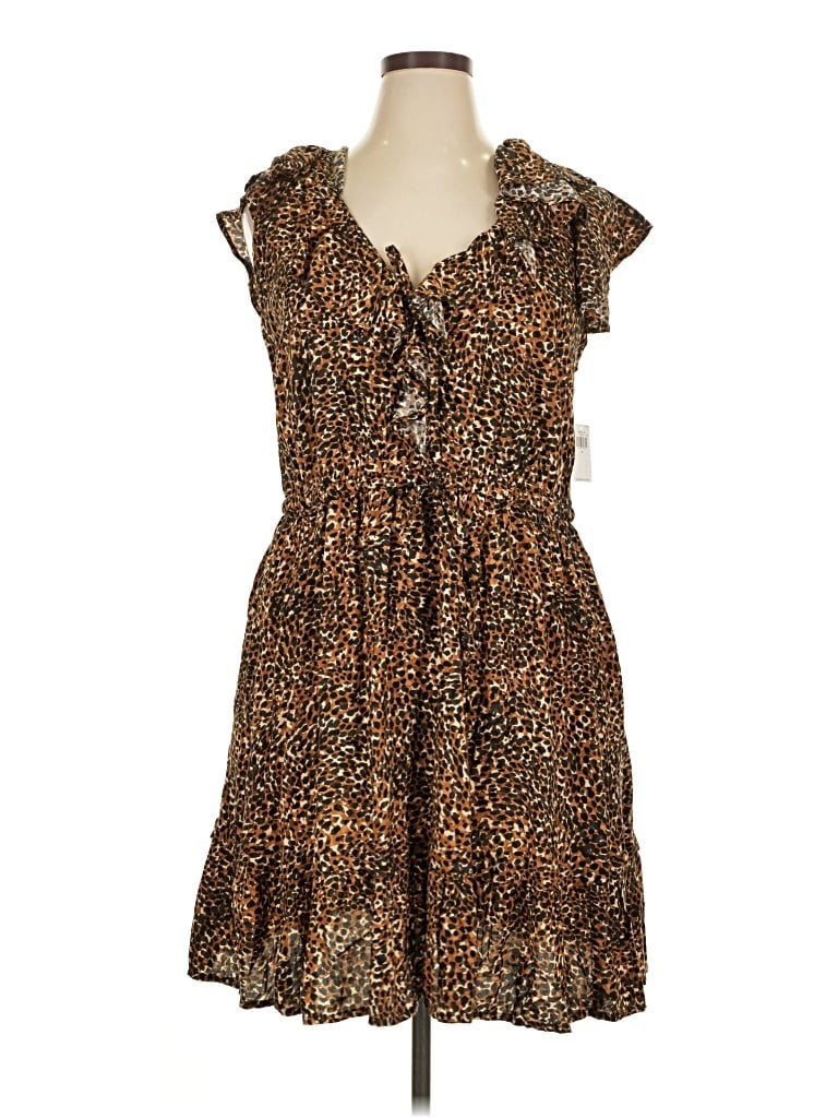 Old Navy Casual Dress In Brown