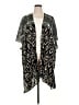 Assorted Brands 100% Viscose Black Blue Kimono One size - photo 1