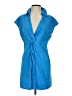 MNG Blue Cocktail Dress Size 4 - photo 1