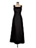 Siri 100% Polyester Black Purple Cocktail Dress Size 8 - photo 1