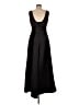 Siri 100% Polyester Black Purple Cocktail Dress Size 8 - photo 2