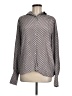 Koret Polka Dots Gray Long Sleeve Blouse Size M (estimated) - photo 1