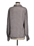 Koret Polka Dots Gray Long Sleeve Blouse Size M (estimated) - photo 2