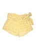 Free People 100% Rayon Yellow Shorts Size 6 - photo 1