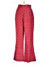 Stone Cold Fox 100% Silk Hearts Red Silk Pants Size Sm (1) - photo 1