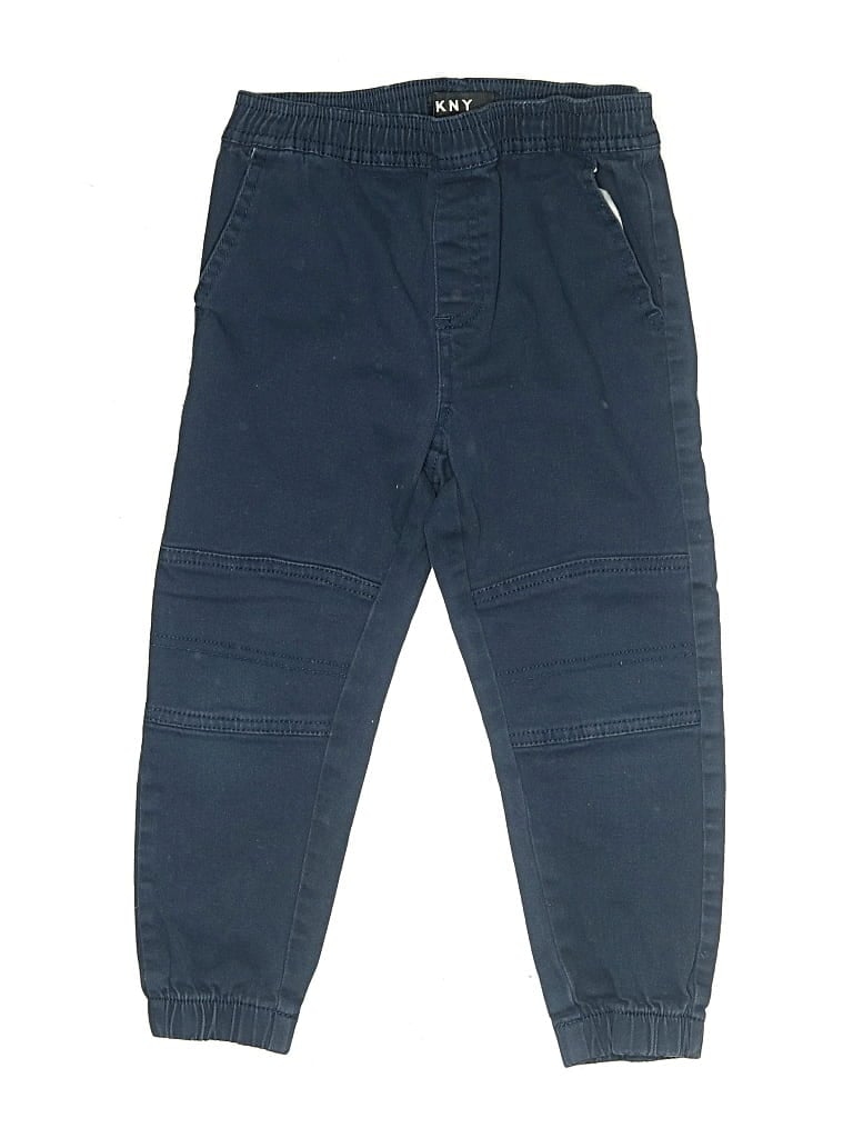 Pre-owned Dkny Kids' Casual Pants In Blue