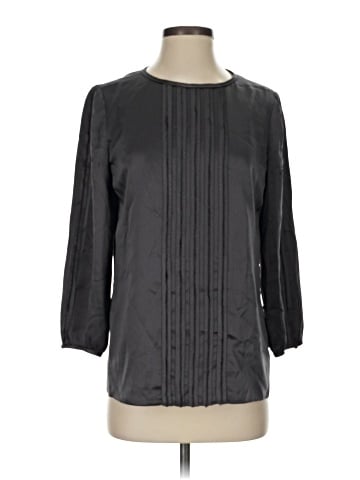 J. Mendel 3/4 Sleeve Silk Top (view 1)