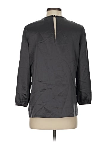 J. Mendel 3/4 Sleeve Silk Top (view 2)