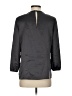 J. Mendel 100% Silk Black 3/4 Sleeve Silk Top Size 2 - photo 2