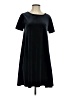 Vineyard Vines Solid Black Casual Dress Size S - photo 1