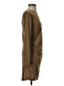 Wishlist Solid Brown Casual Dress Size S - photo 4