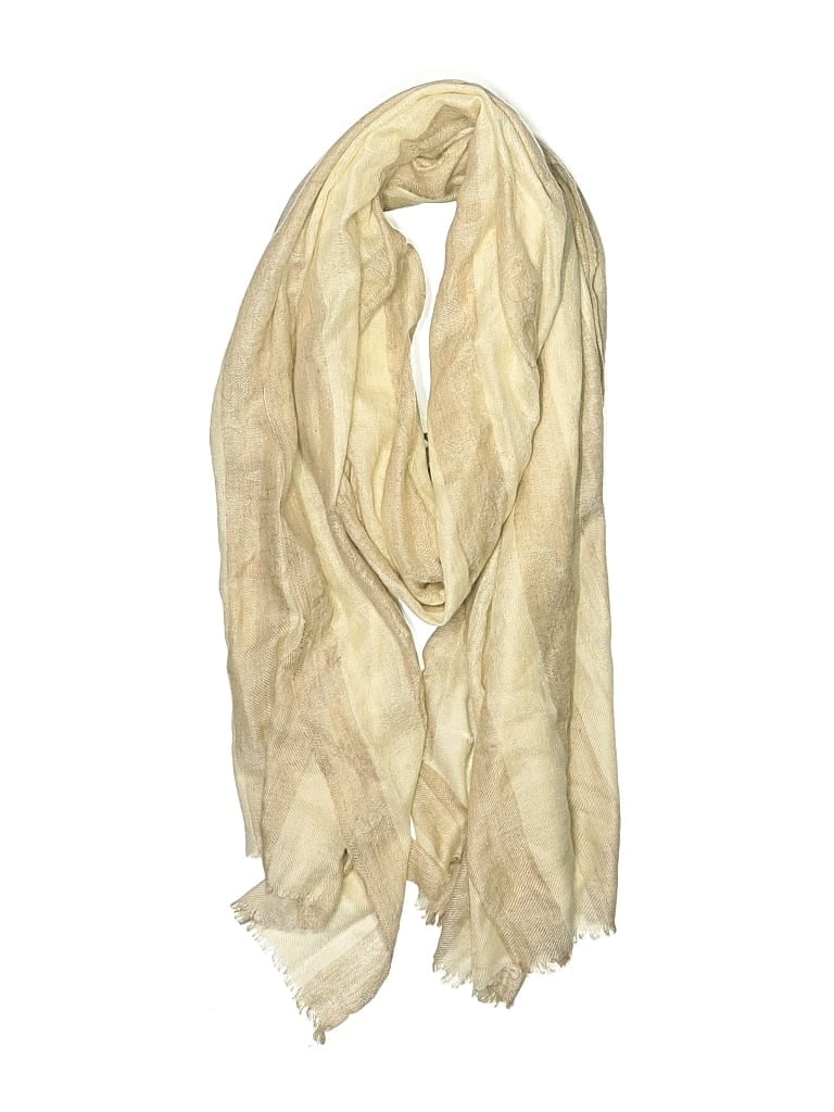 Pre-owned Unbranded Scarf In Tan