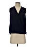 INC International Concepts 100% Polyester Blue Sleeveless Blouse Size S - photo 1