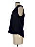 INC International Concepts 100% Polyester Blue Sleeveless Blouse Size S - photo 5