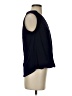 INC International Concepts 100% Polyester Blue Sleeveless Blouse Size S - photo 4