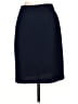 St. John Solid Blue Formal Skirt Size 4 - photo 2