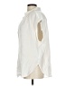 H&M Ivory Short Sleeve Blouse Size L - photo 5