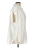H&M Ivory Short Sleeve Blouse Size L - photo 4