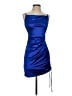 Emerald Sundae Blue Cocktail Dress Size S - photo 1