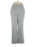 Alfred Dunner Chevron-herringbone Gray Casual Pants Size 14 (petite) - photo 1