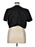 Fashion Bug 100% Polyester Black Short Sleeve Blouse Size 1X - photo 2