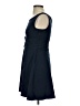 Max Studio Solid Blue Casual Dress Size S - photo 5