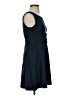 Max Studio Solid Blue Casual Dress Size S - photo 4