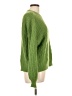 Unbranded 100% Acrylic Solid Green Pullover Sweater Size L - photo 4