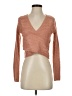 Le Lis 100% Acrylic Tan Cardigan Size XS - photo 1