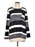 Tribal Stripes Black Pullover Sweater Size L - photo 1
