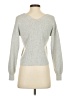 Pink Rose Metallic Silver Pullover Sweater Size S - photo 2