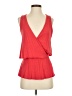 Deletta Red Sleeveless Top Size XS - photo 1