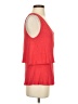 Deletta Red Sleeveless Top Size XS - photo 4