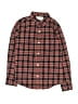 Old Navy Plaid Red Long Sleeve Button-Down Shirt Size 8 - photo 1
