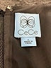 CeCe 100% Polyester Hearts Black Casual Dress Size 2 - photo 7