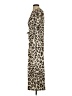 Unbranded 100% Polyester Animal Print Brown Cocktail Dress Size S - photo 5