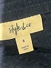 Style&Co Black Long Sleeve Blouse Size S - photo 7