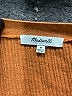 Madewell Orange Cardigan Size M - photo 7