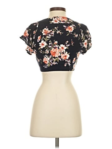 Love Tree Short Sleeve Blouse (view 2)