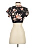Love Tree 100% Rayon Black Short Sleeve Blouse Size S - photo 2
