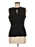 Myrtlewood 100% Polyester Black Sleeveless Blouse Size M - photo 1