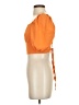 Shein Orange Short Sleeve Top Size S - photo 5