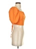 Shein Orange Short Sleeve Top Size S - photo 4