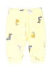 First Impressions 100% Cotton Yellow Casual Pants Size 0-3 mo - photo 1
