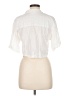 Kirious Ivory Short Sleeve Blouse Size M - photo 2